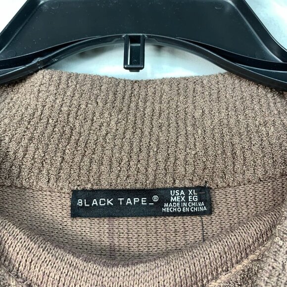 Black Tape Sweater Womens Size Xlarge Brown Long Sleeve New - Picture 3 of 7